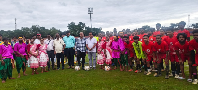 सरायकेला मे जिला फुटबॉल लीग: भेलाईडीह सिनी और ट्रिपल ए हरिहरपुर की शानदार जीत