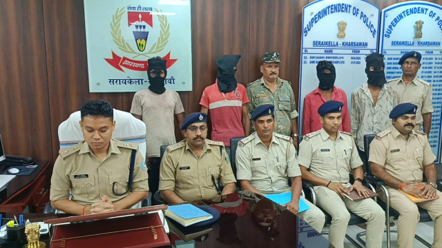 24 घंटे के भीतर जगरन्नाथ गोप उर्फ काड़ा हत्याकांड का खुलासा, चार आरोपी गिरफ्तार