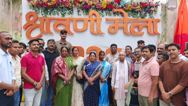 गोइलकेरा के महादेवशाल धाम में श्रावणी मेले का हुआ भव्य उद्घाटन -सांसद जोबा माझी और विधायक जगत माझी ने किया उद्घाटन, भोले के दरबार में टेका मत्था, क्षेत्र में सुख समृद्धि की कामना की