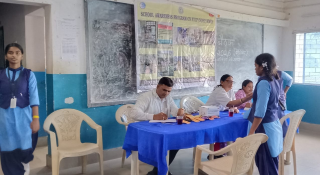 सीएम स्कूल ऑफ एक्सीलेंस, सरायकेला में मुख स्वास्थ्य जांच एवं जागरूकता शिविर हुआ आयोजित…*